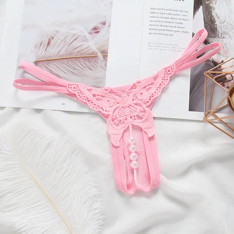 Butterfly Panties Beading Lingerie
