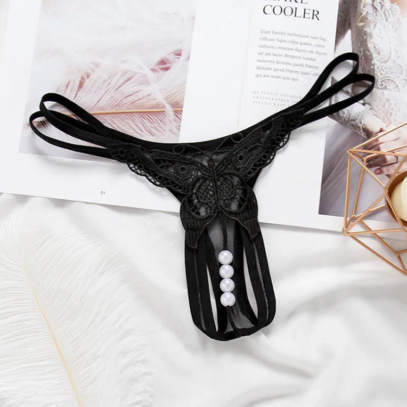 Butterfly Panties Beading Lingerie