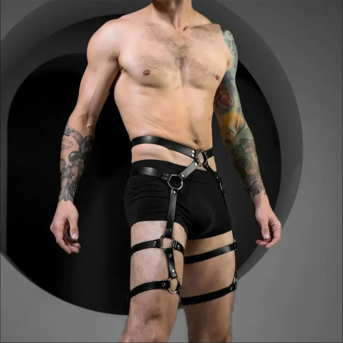 Men's Body Leg Harness