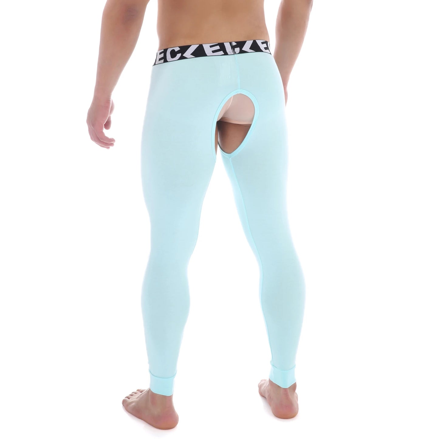 Men Open Penis Modal Thermal Underwear