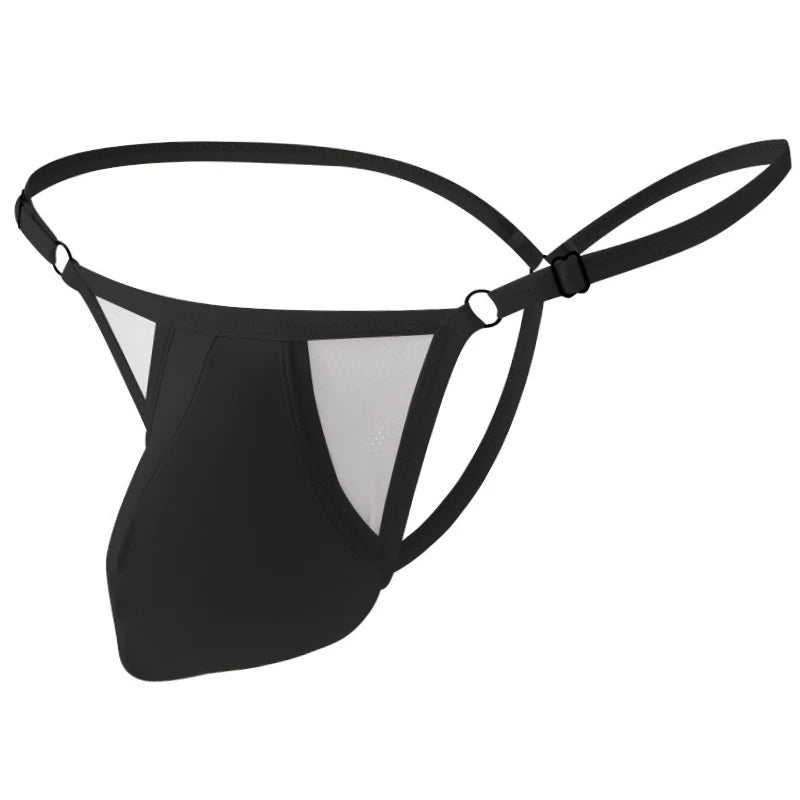 Ice Silk Adjustable Male Panties