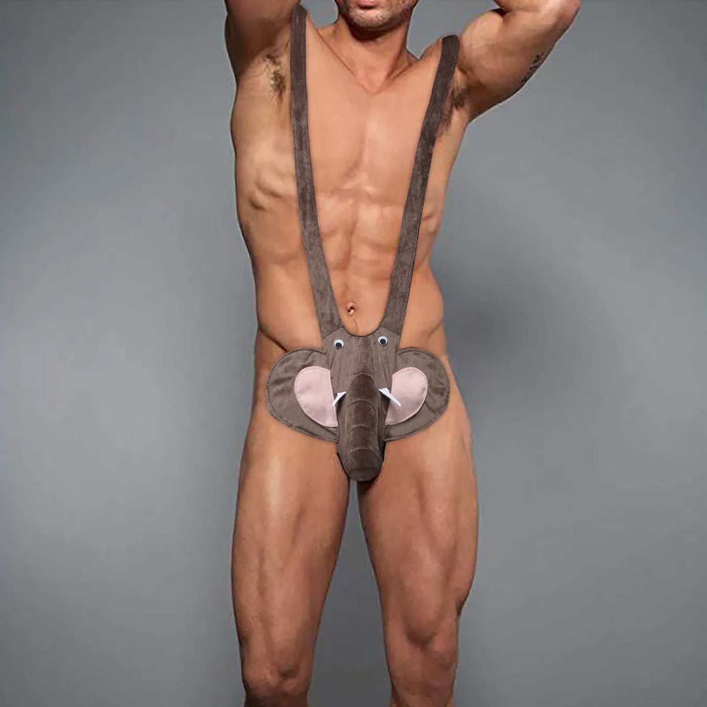 Men Elephant Thongs Briefs