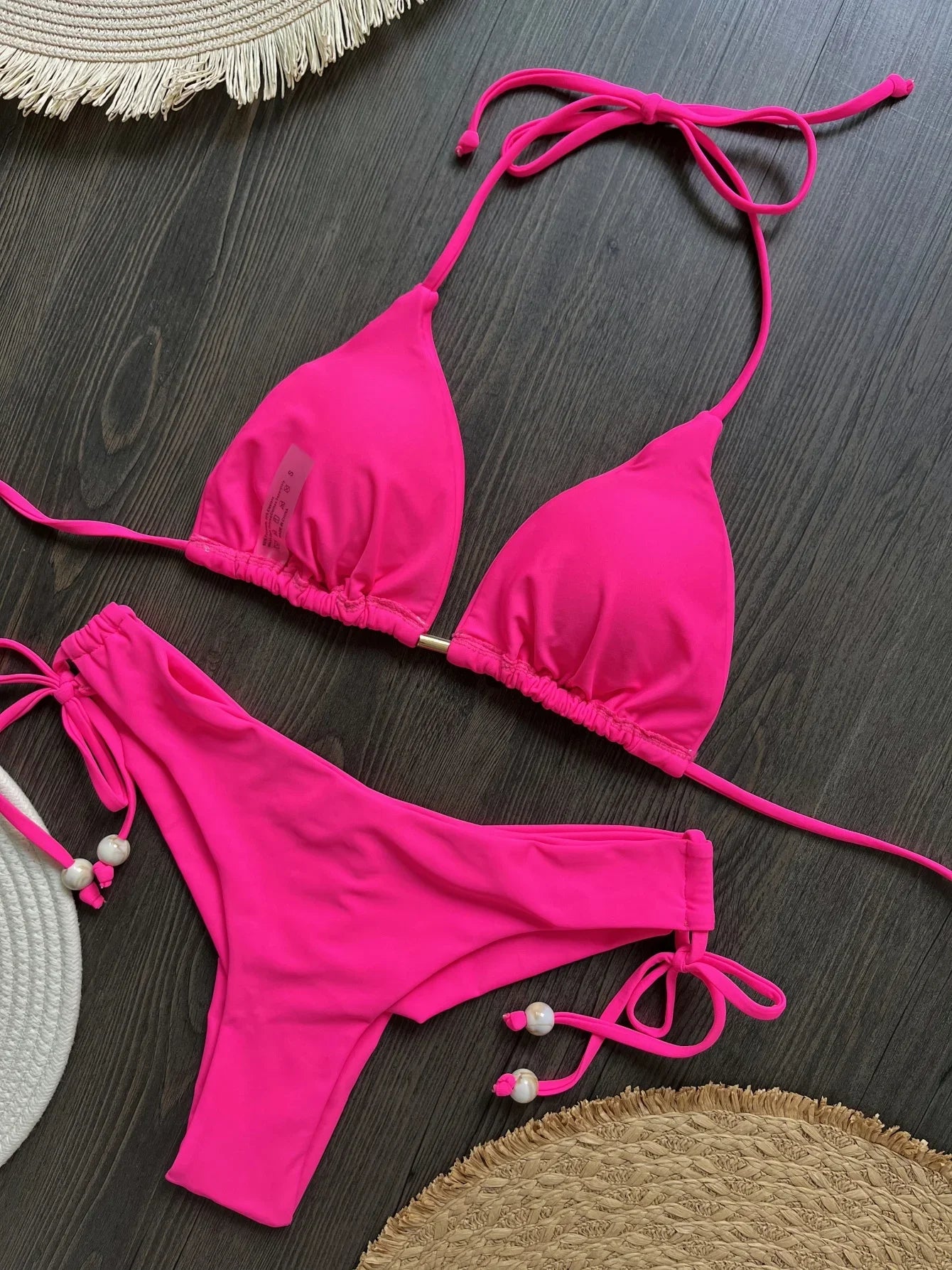 Push Up Beach Bikini Set