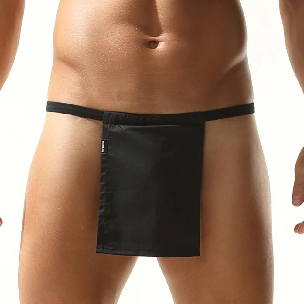 Solid Color Silky Panties