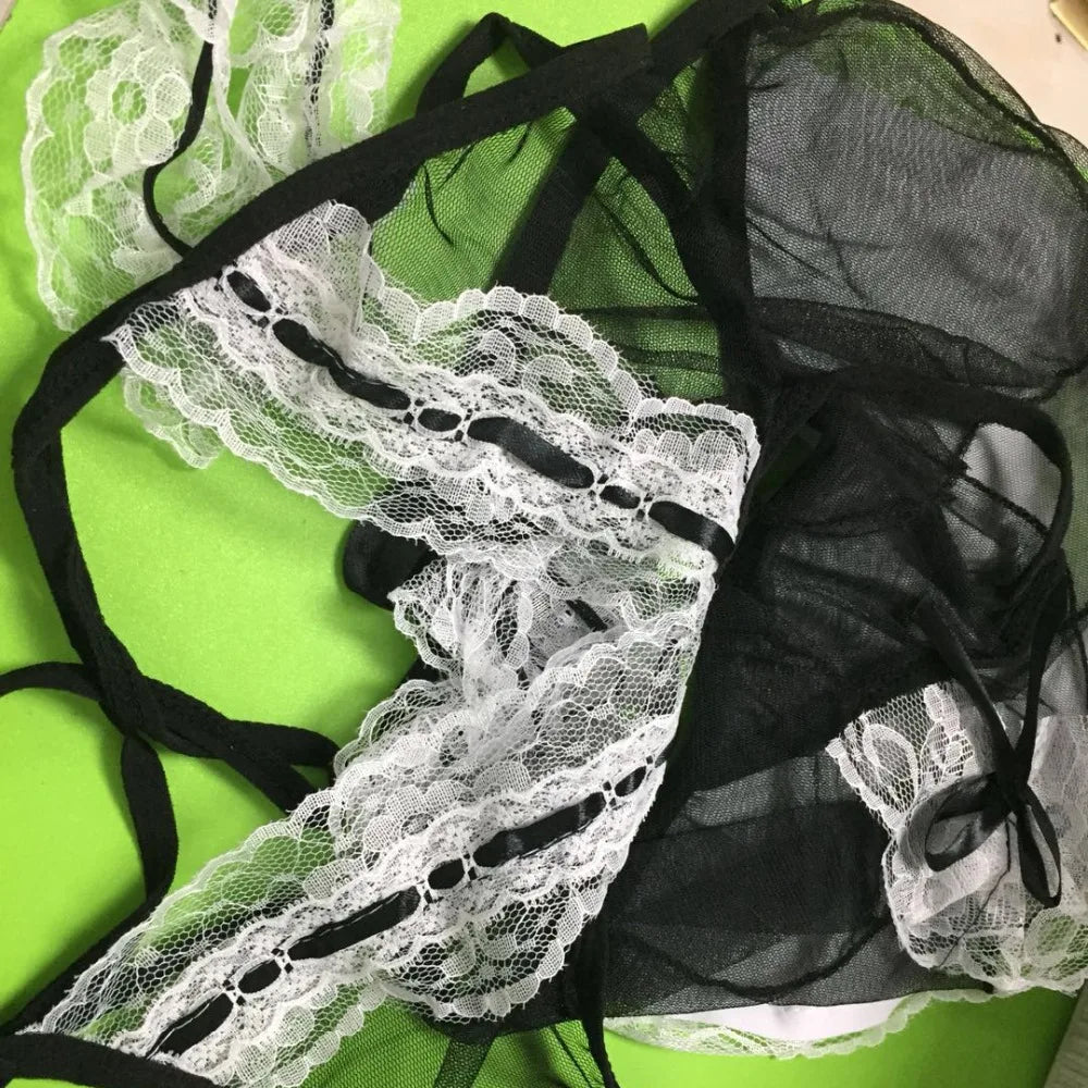 French Apron Maid Dress