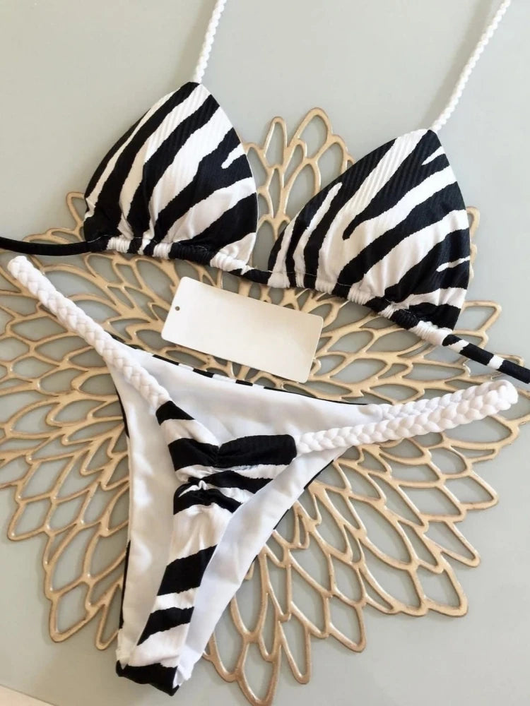 Women Brazilian Swimwear Bikini Set
