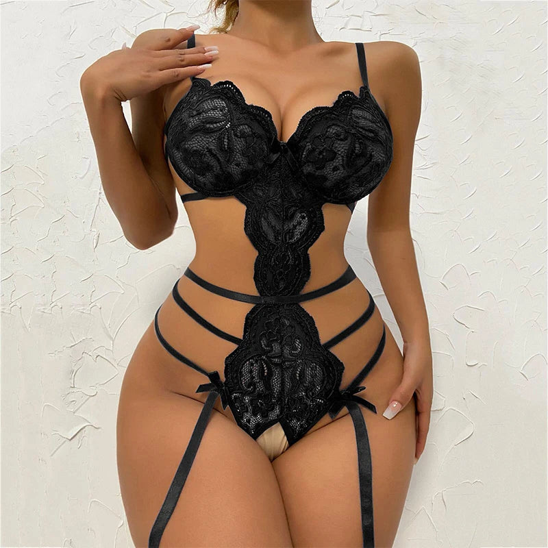Women's V Open Bra Lingerie