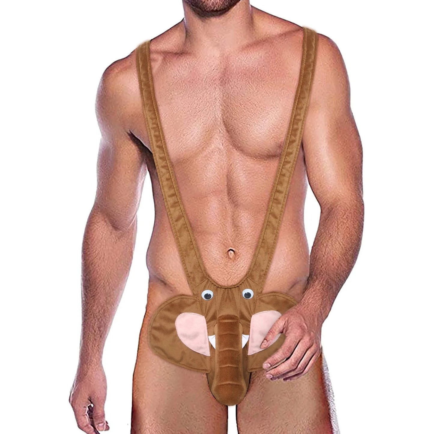 Men Elephant Thongs Briefs
