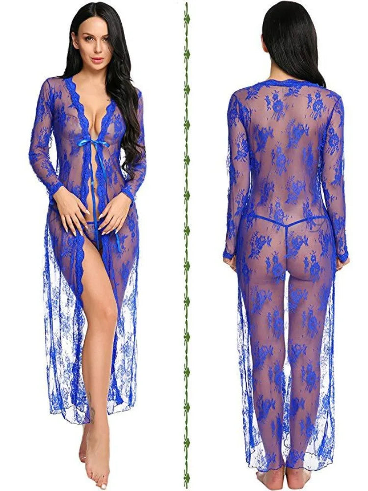 Women Transparent Exotic Nightgown