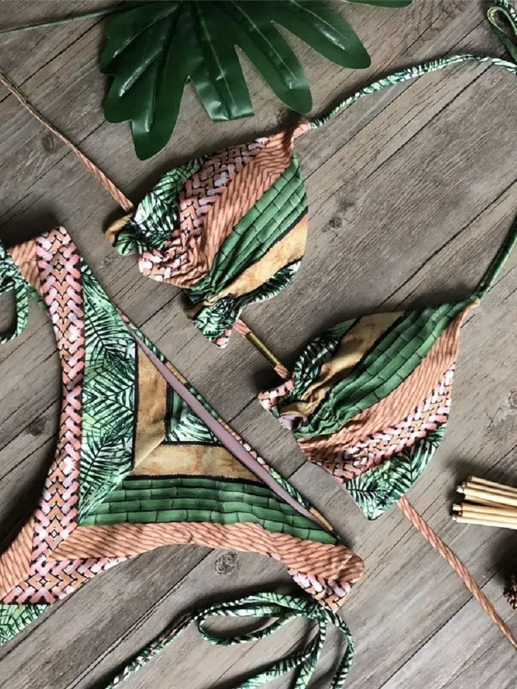 Women Push-up Micro Bikinis