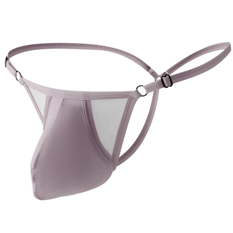 Ice Silk Adjustable Male Panties