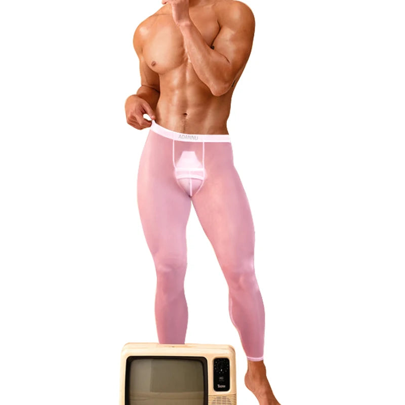 Men Ultra Thin Sports Long Underwear