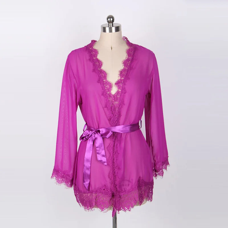 Women Sleepwear Lace Lingerie