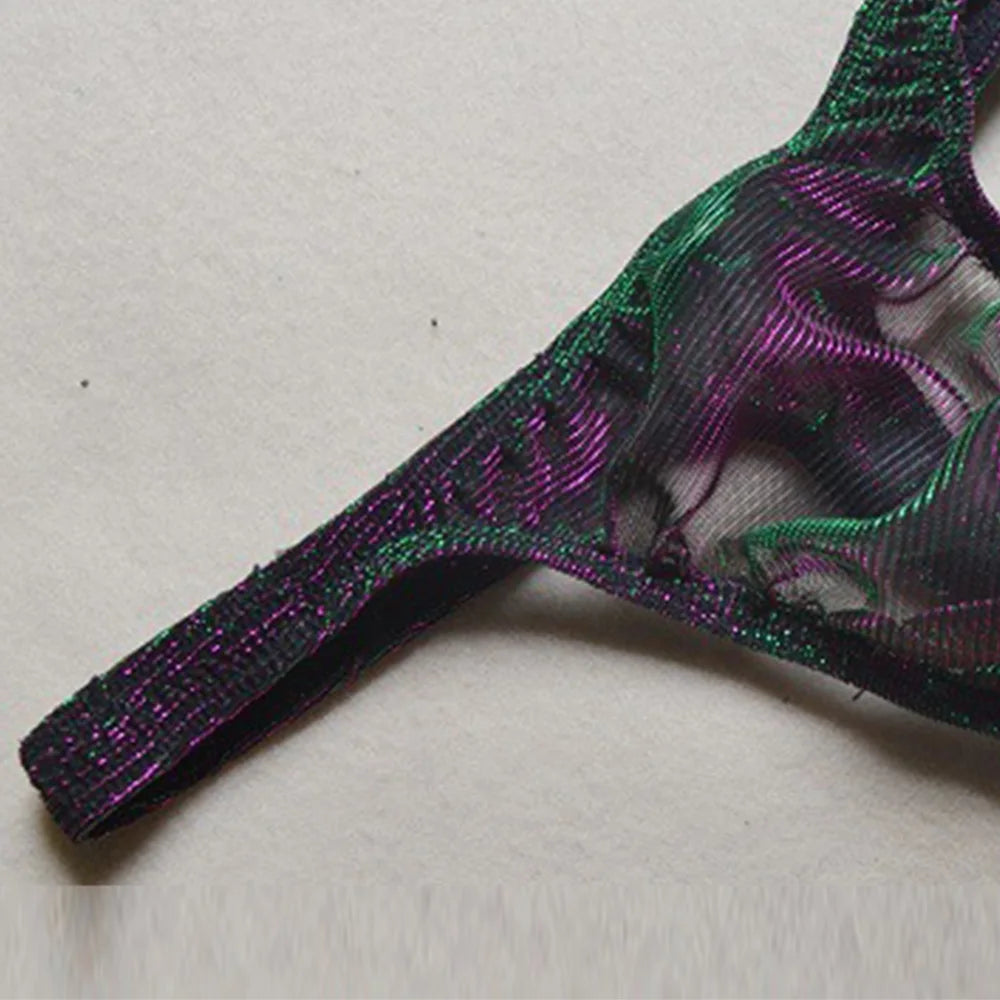 Transparent Men's Thongs