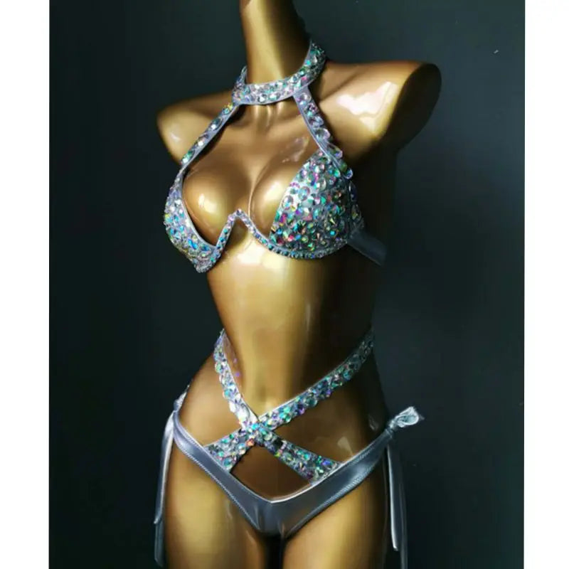 Diamond bikini set