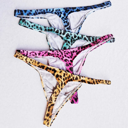 Leopard print Men's Sexy Thongs