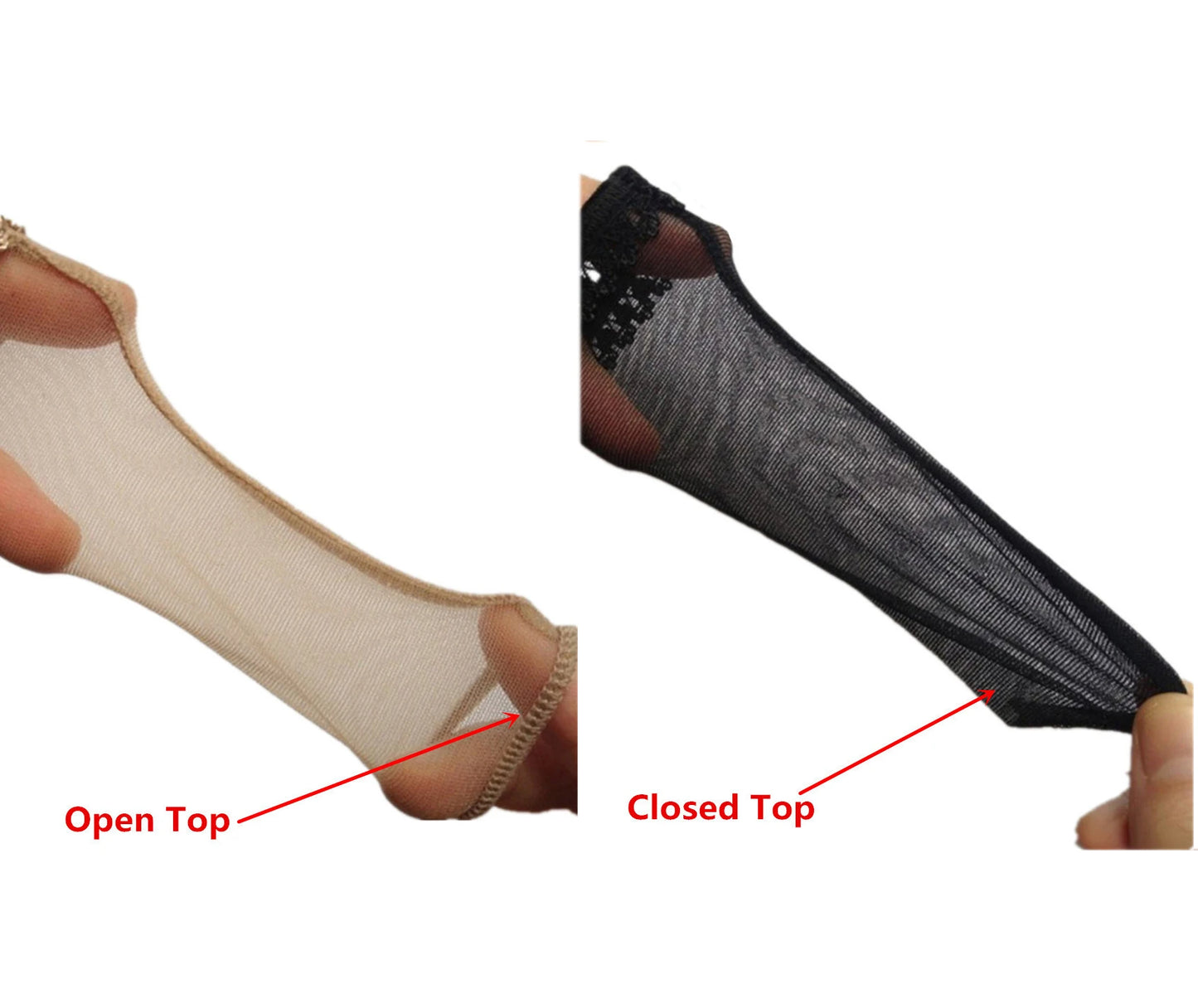 10Pcs Men Sleeve Sissy Cock Socks