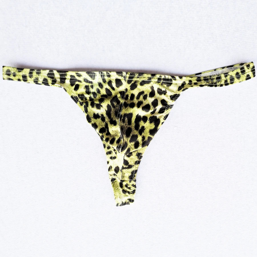 Leopard print Men's Sexy Thongs
