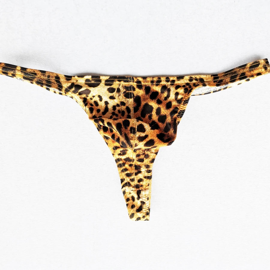 Leopard print Men's Sexy Thongs
