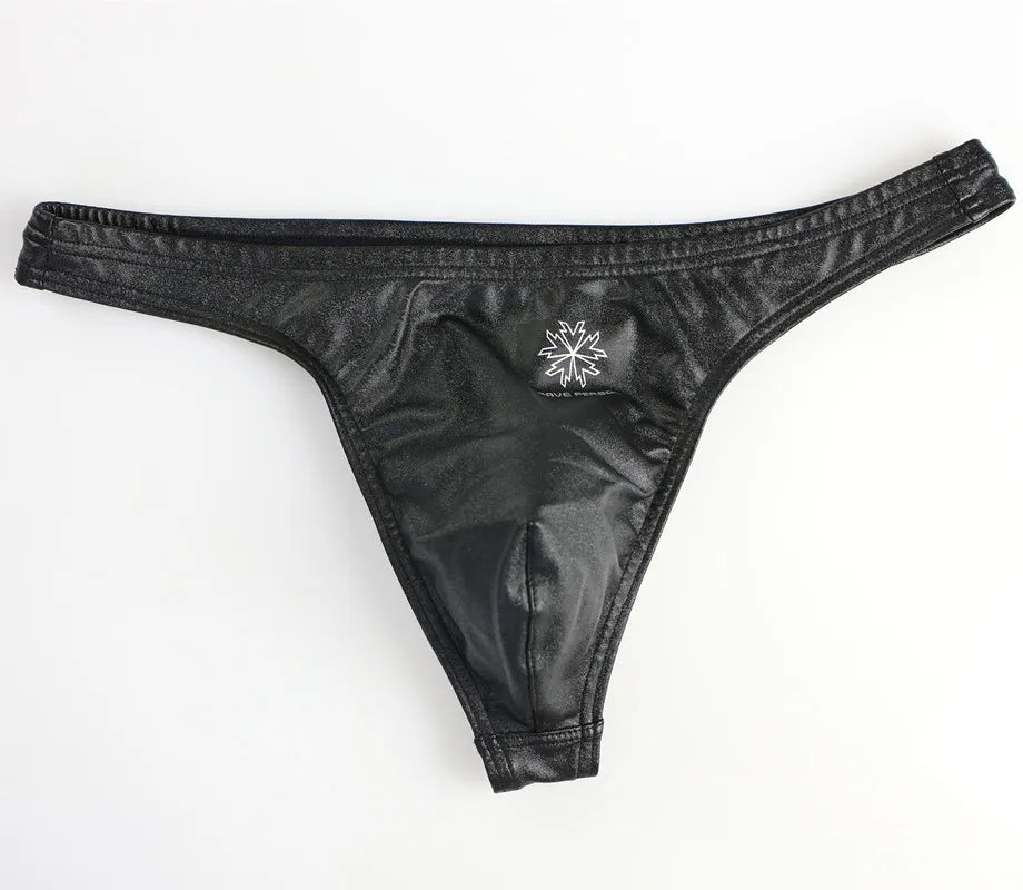 Men Leather Briefs