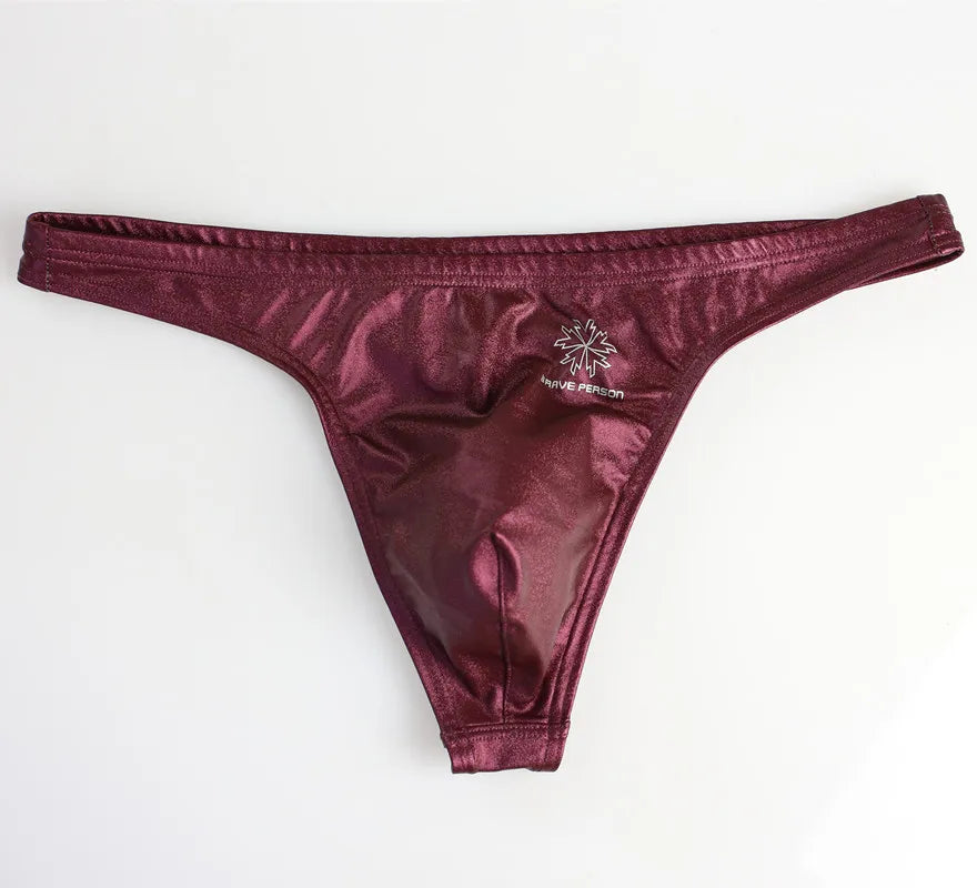 Men Leather Briefs