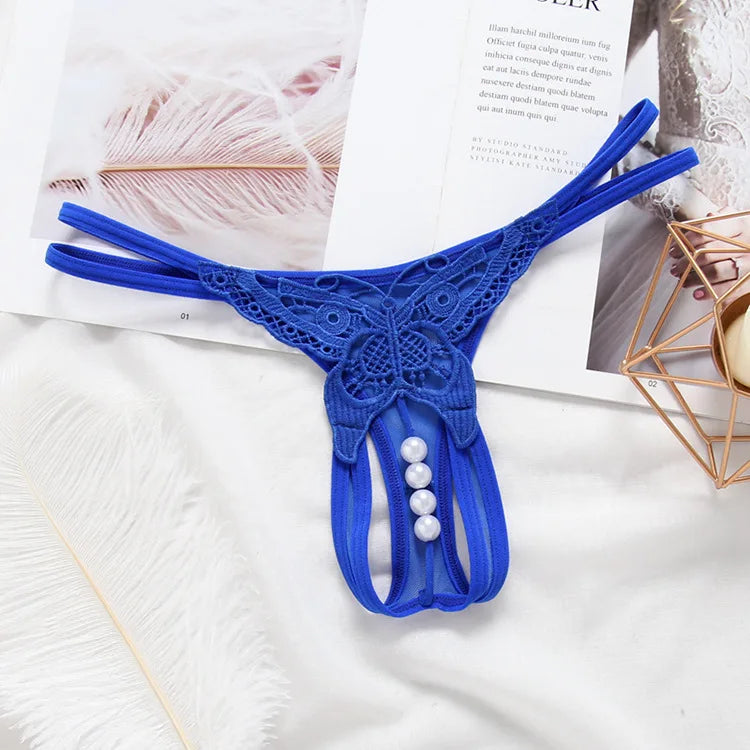 Butterfly Panties Beading Lingerie