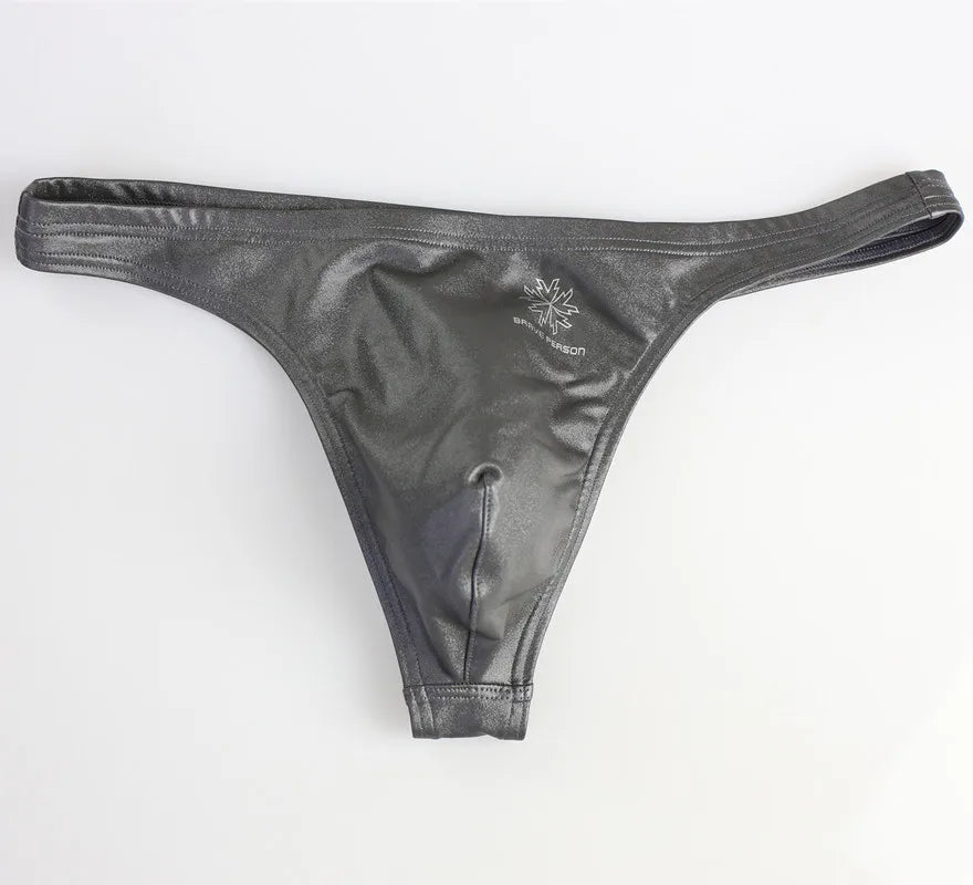 Men Leather Briefs