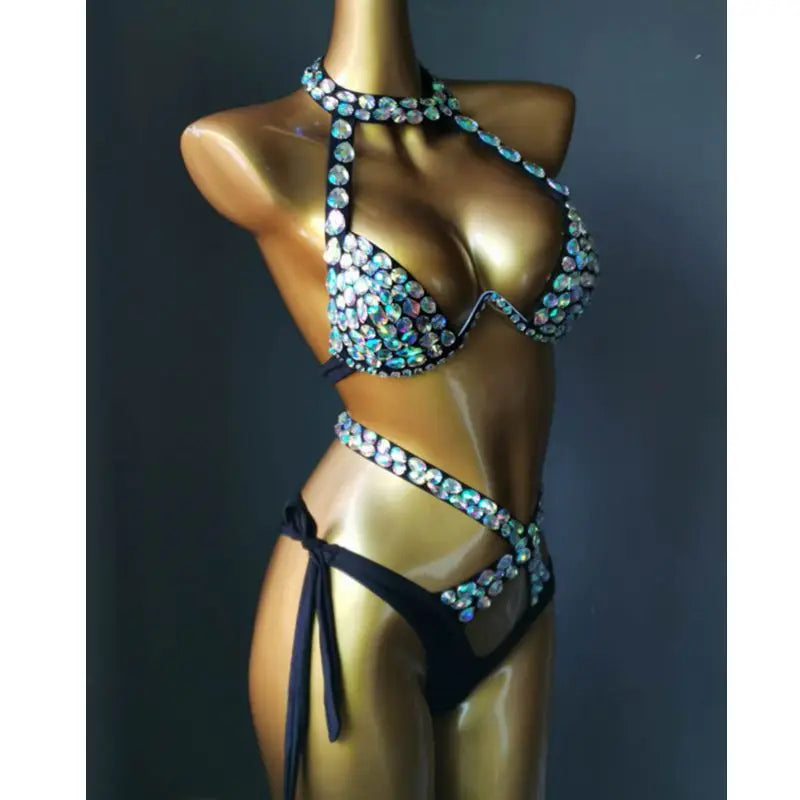 Diamond bikini set