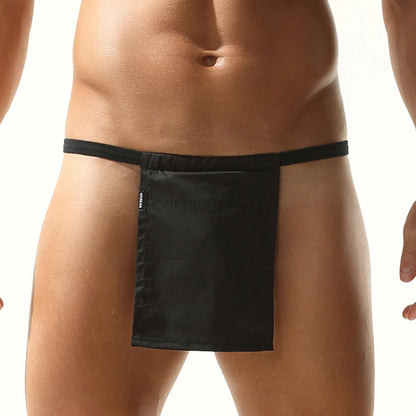 Solid Color Silky Panties