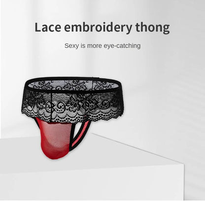 Mini Men Lace Buttocks Manties
