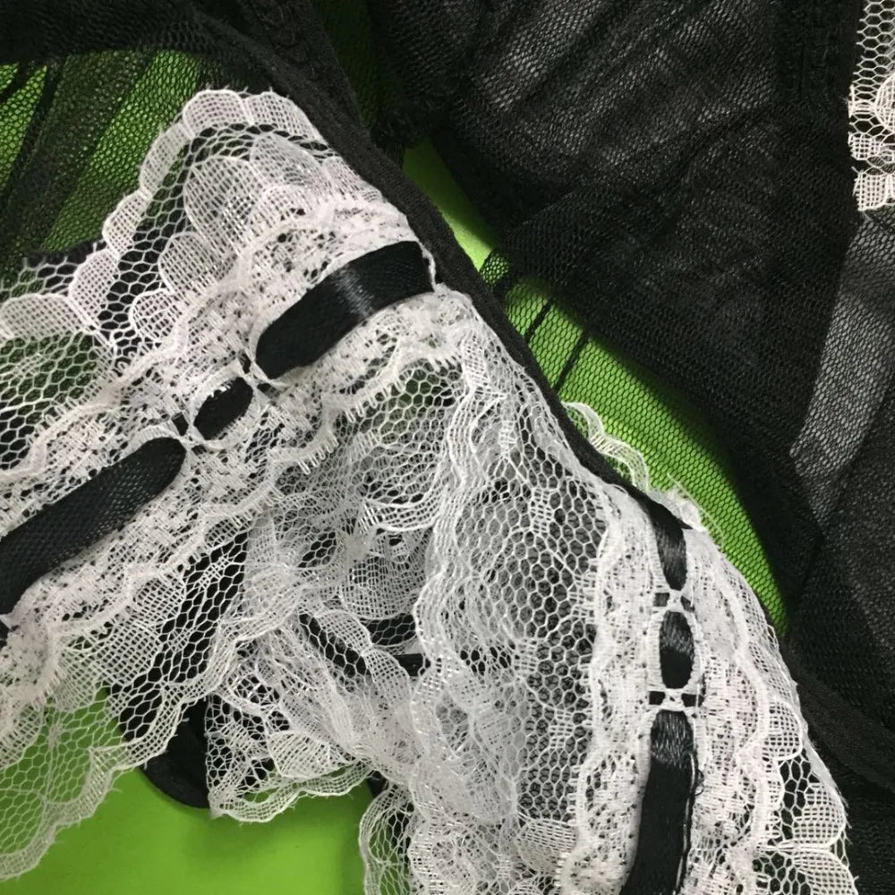 French Apron Maid Dress