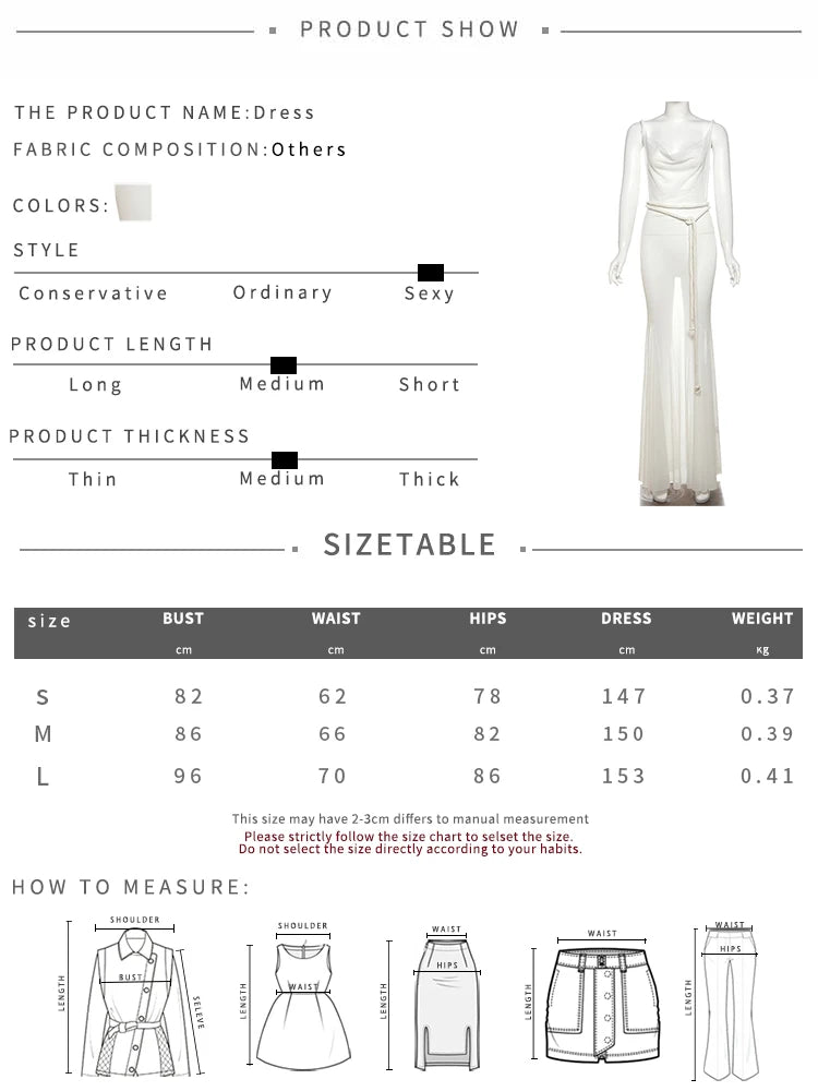 Waistband+Mesh Maxi Dress