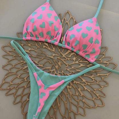 Women Bikini Beach Swimsuit Set