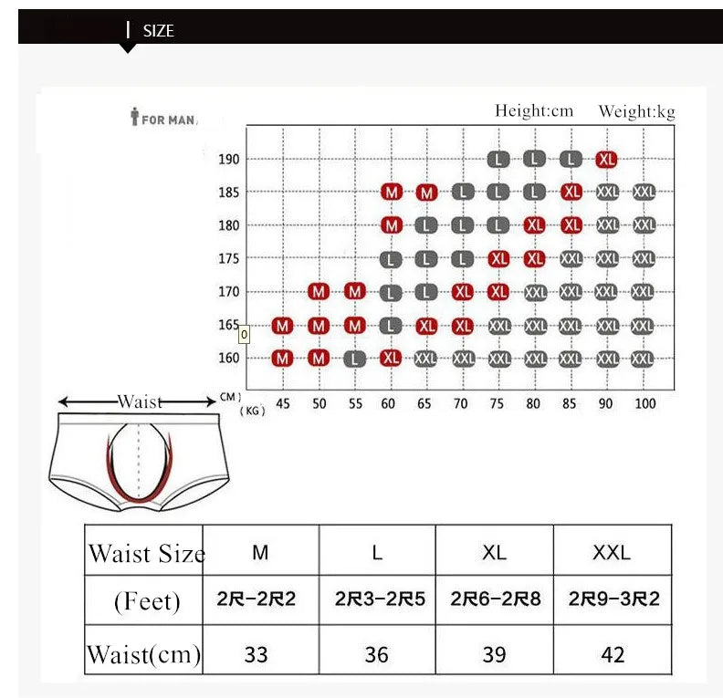 Mens Faux Leather Boxers