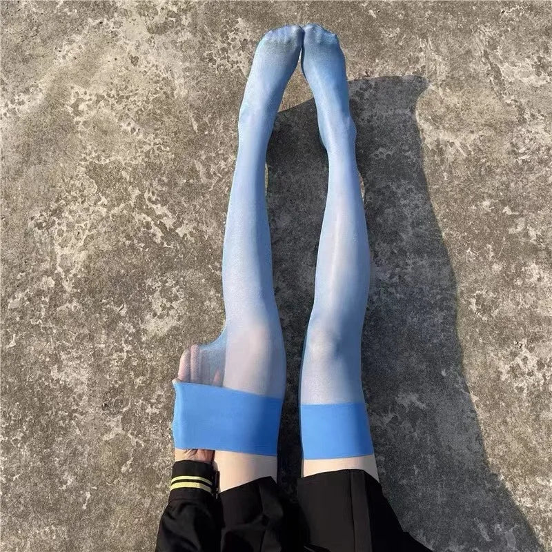 Blue Stockings for Women