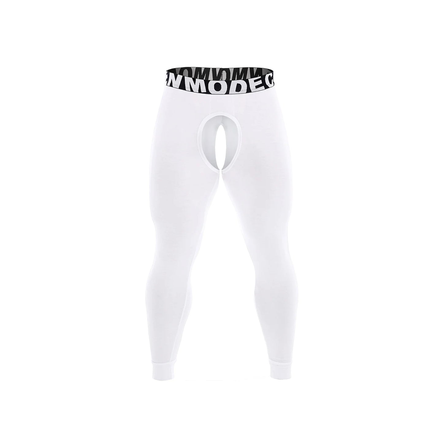 Men Open Penis Modal Thermal Underwear