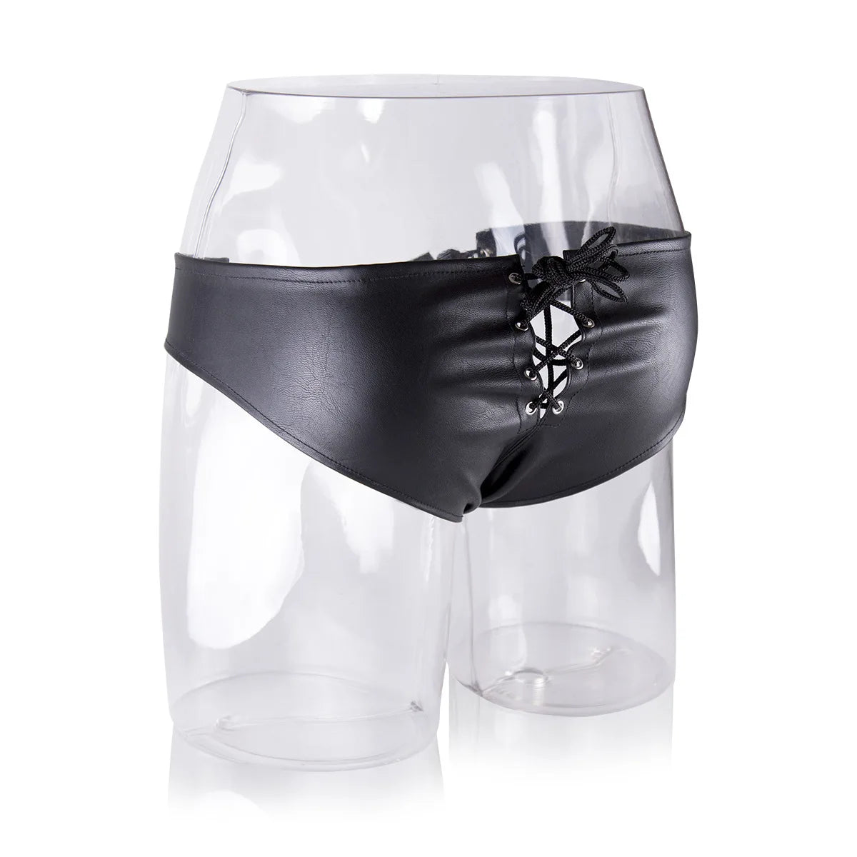 Leather Metallic Shiny Boy Shorts