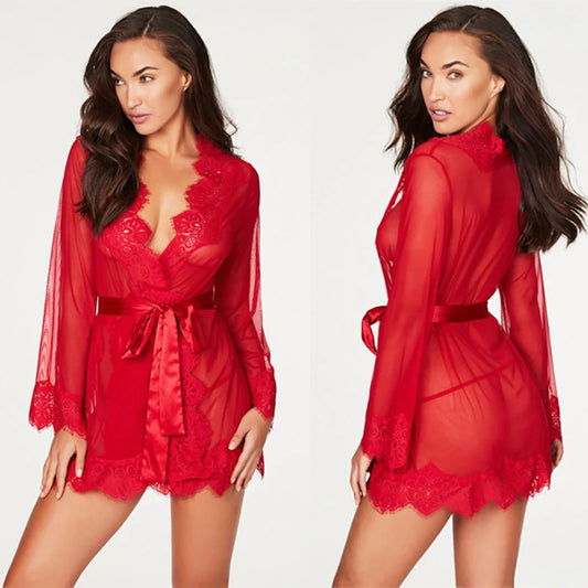 Women Sleepwear Lace Lingerie