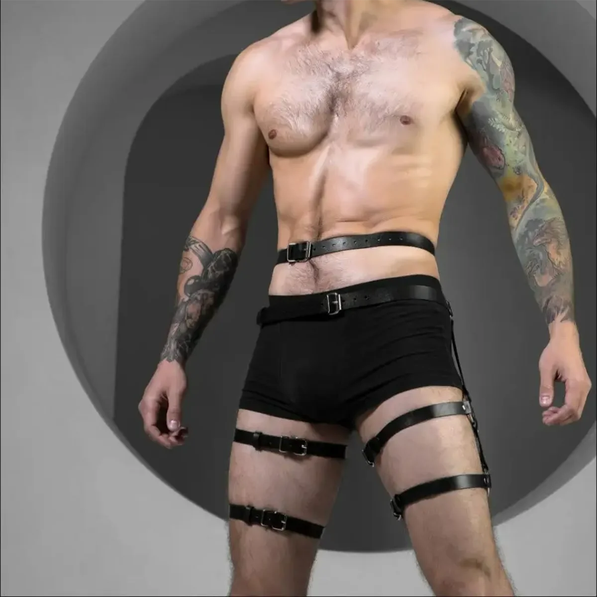 Men's Body Leg Harness