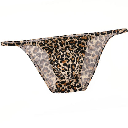 Leopard Print Men Manties