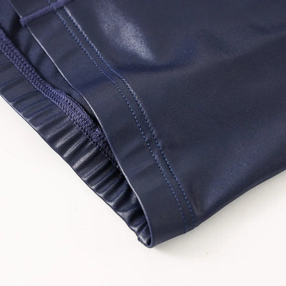 Mens Faux Leather Boxers