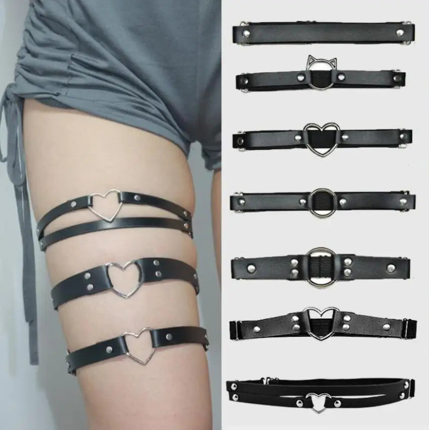 Leather Thigh Harness