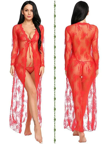 Women Transparent Exotic Nightgown