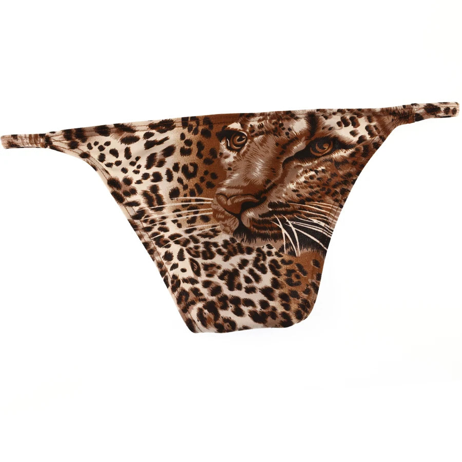 Leopard Print Men Manties