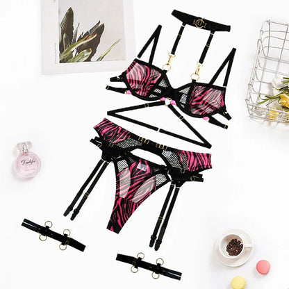 Zebra stripe Bra & Panty Set