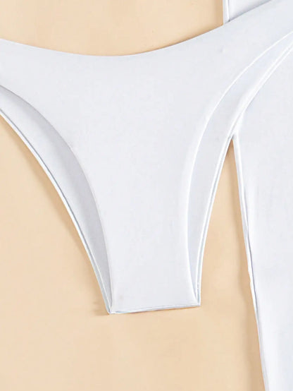 Halterneck swimsuit set