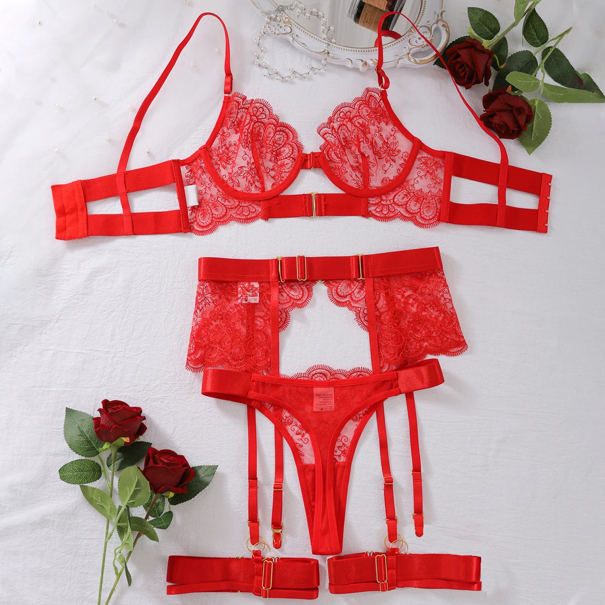 Body Four-Piece Lingerie Set