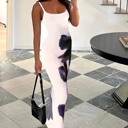 Women Backless Maxi Dress