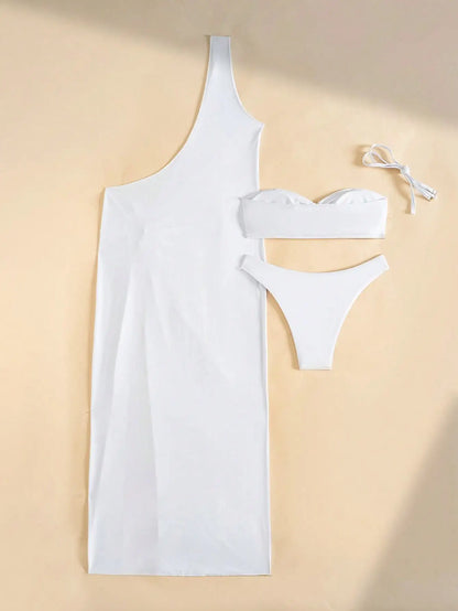 Halterneck swimsuit set