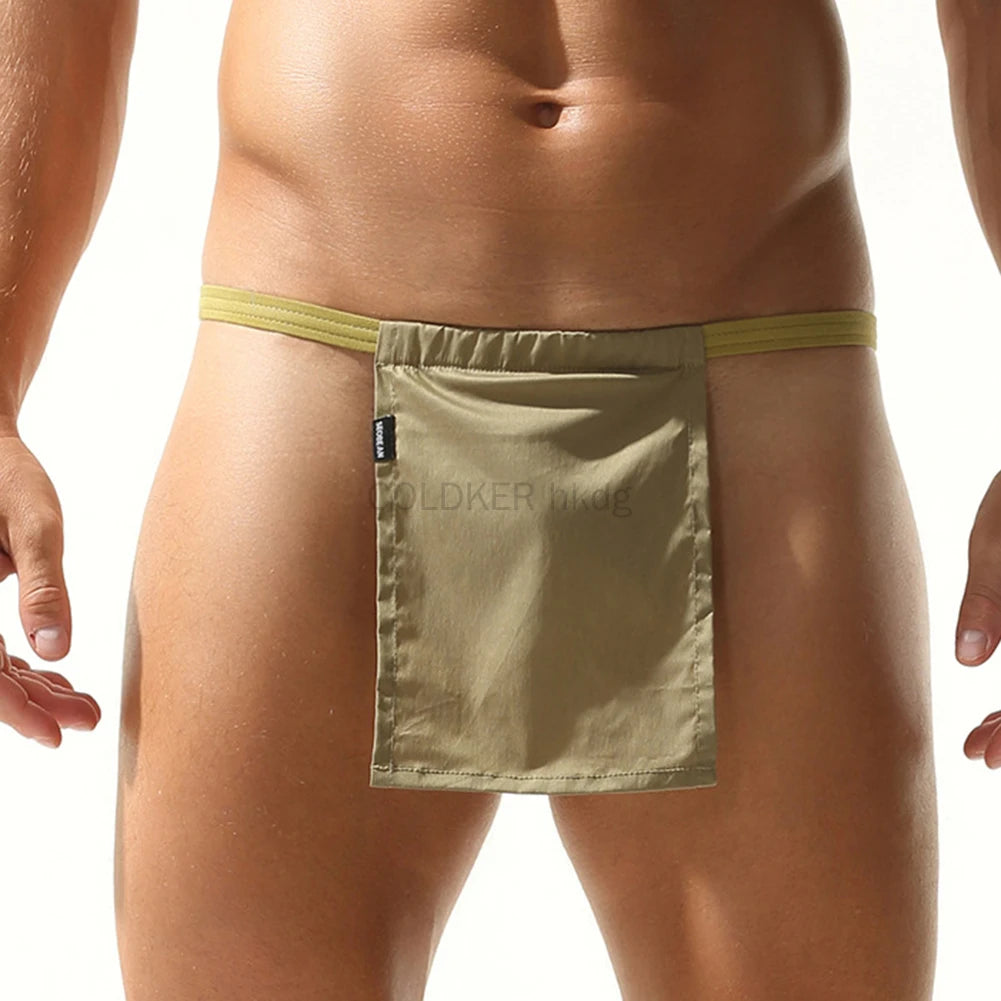 Solid Color Silky Panties